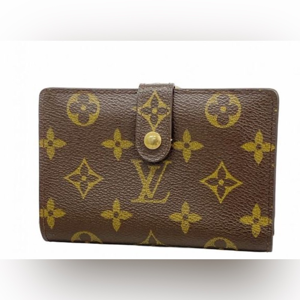 Authentic Louis Vuitton Monogram Key & Card Holder in Brown